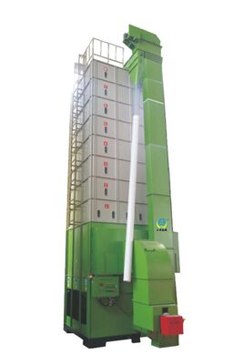 좋은 가격 19.4kw 곡물 건조기 기계 35 톤 수용량 노랗고와 파란 색깔 쉬운 가동 온라인으로