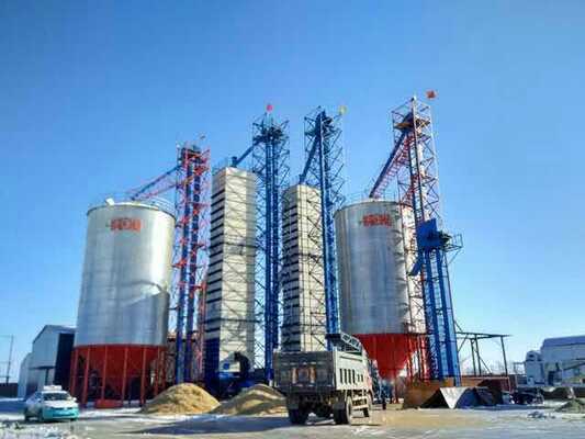 좋은 가격 200tpd 열 재활용 정미 건조기 직접 저장 온라인으로