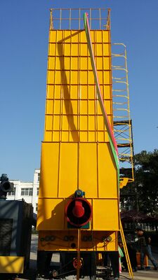 좋은 가격 쉬운 운영한 옥수수 건조기 15T 수용량 노랗고와 파란 색깔 유형 온라인으로