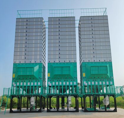 좋은 가격 150TPD 날것 쌀 곡물 밀 드라이어 기계 200만 킬로칼로리 왕겨연소기 온라인으로