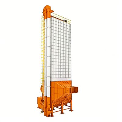 좋은 가격 35톤 벼 건조기 / 벼 건조 플랜트 전체 스테인리스 재질 V자형 채널 포함 온라인으로