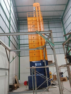 Batch Type Rice Maize Grain Dryer 9.95kw Power Electric