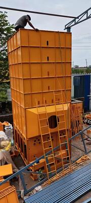 배치 참깨 건조기 당 교류 곡물 건조기 기계/35 톤을 섞으십시오