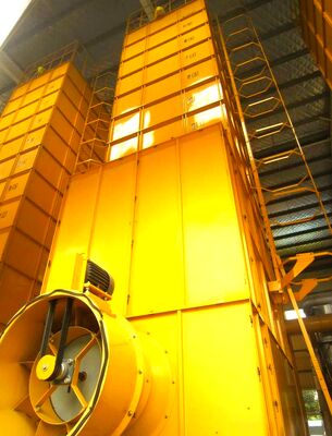 19.4KW 옥수수 건조용 장비, 8개의 곡물 수로 기계적인 옥수수 건조기