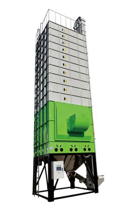 좋은 가격 이중 원심 팬 & 8개의 곡물 수로를 가진 35T 옥수수 건조기 온라인으로