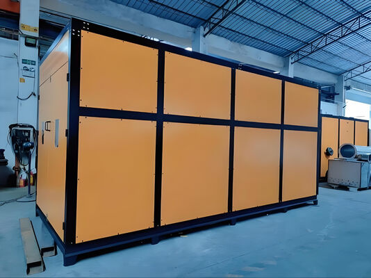 품질 자동적인 온도 조종 기능을 가진 450,000Kcal 곡물 건조기 사용 생물 자원 로 공장