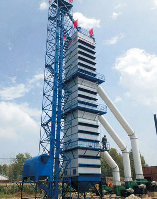 좋은 가격 기계적 옥수수속대 드라이어 음압을 말리는 20TPH 곡물 온라인으로